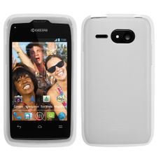 Kyocera Event White Silicone Skin