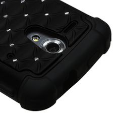 Kyocera Hydro Edge Black 2 Layer Decorative Case