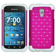 Kyocera Hydro Edge Pink 2 Layer Decorative Case