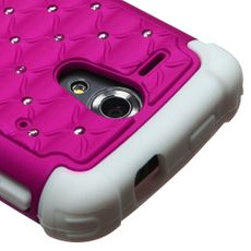 Kyocera Hydro Edge Pink 2 Layer Decorative Case