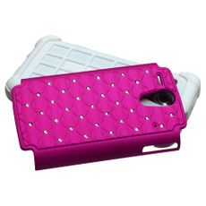 Kyocera Hydro Edge Pink 2 Layer Decorative Case