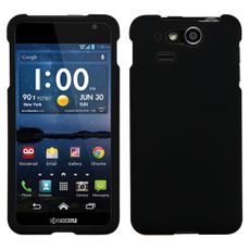 Kyocera Hydro Elite Black  Rubberized Case