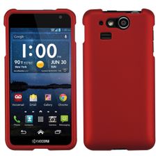 Kyocera Hydro Elite Red  Rubberized Case