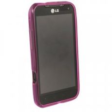 LG Connect 4G Pink Slim Design Case