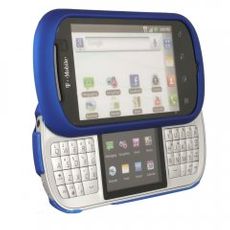 LG DoublePlay Blue Rubberized Case
