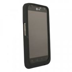 LG Esteem Black Silicone Skin