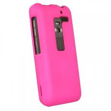 LG Esteem Pink Rubberized Case