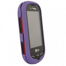 LG Extravert Purple Rubberized Case