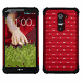 LG G2 Red 2 Layer Decorative Case D800, D801