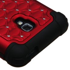 LG G2 Red 2 Layer Decorative Case