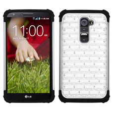 LG G2 White 2 Layer Decorative Case