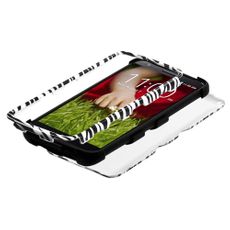 LG G2 Zebra 2 Layer Tough Case