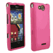 LG Lucid Pink Rubberized Case