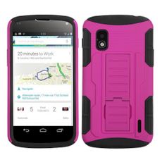 LG Nexus 4 Pink Armor Case