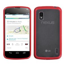 LG Nexus 4 Red Slim Design Case