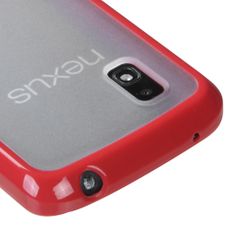 LG Nexus 4 Red Slim Design Case
