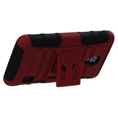 LG Optimus F6 Red Armor Case