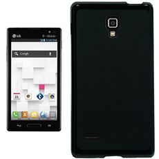 LG Optimus L9 Black Rubberized Case