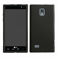 LG Spectrum 2 Black Rubberized Case
