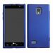 LG Spectrum 2 Blue Rubberized Case