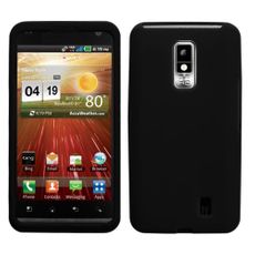 LG Spectrum Black Silicone Skin