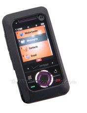 Motorola A455 Black Silicone Skin