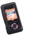 Motorola A455 Black Silicone Case