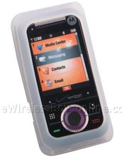 Motorola A455 Clear Silicone Skin