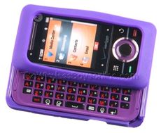 Motorola A455 Purple Silicone Skin