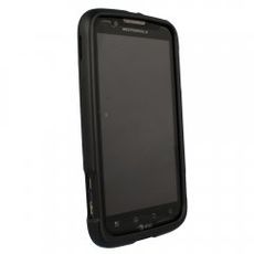 Motorola Atrix 2 Black Rubberized Case