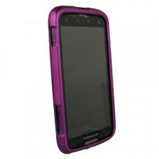Motorola Atrix 2 Purple Rubberized Case
