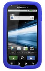 Motorola Atrix 4g Blue Silicone Skin