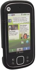 Motorola Cliq XT Black Silicone Skin