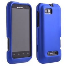 Motorola Defy XT Blue Rubberized Case
