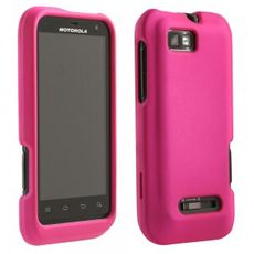 Motorola Defy XT Pink Rubberized Case