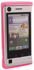 Motorola Devour Pink Silicone Skin