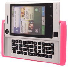 Motorola Devour Pink Silicone Skin