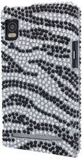 Motorola Droid 2 Diamond Zebra Case