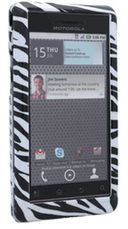 Motorola Droid 2 Zebra Case