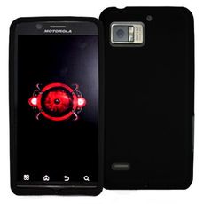 Motorola Droid Bionic Black Silicone Skin