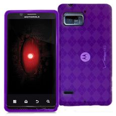 Motorola Droid Bionic Purple Slim Design Case
