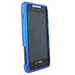 Motorola Droid RAZR Blue Rubberized Case