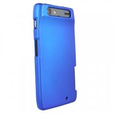 Motorola Droid RAZR Blue Rubberized Case