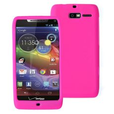 Motorola Droid RAZR M Pink Silicone Skin