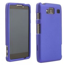 Motorola Droid RAZR MAXX HD Blue Rubberized Case