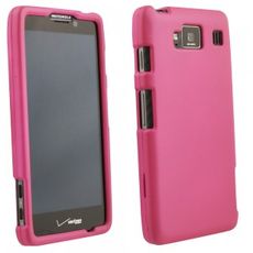 Motorola Droid RAZR MAXX HD Pink Rubberized Case