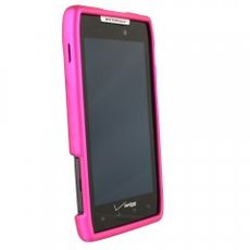 Motorola Droid RAZR Pink Rubberized Case