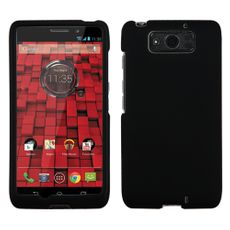 Motorola Droid Ultra Black  Rubberized Case