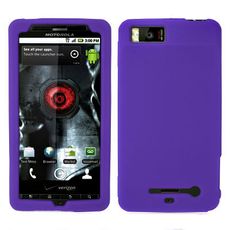 Motorola Droid X2 Purple Silicone Skin