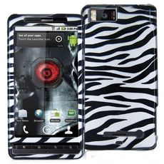 Motorola Droid X2 Zebra Case